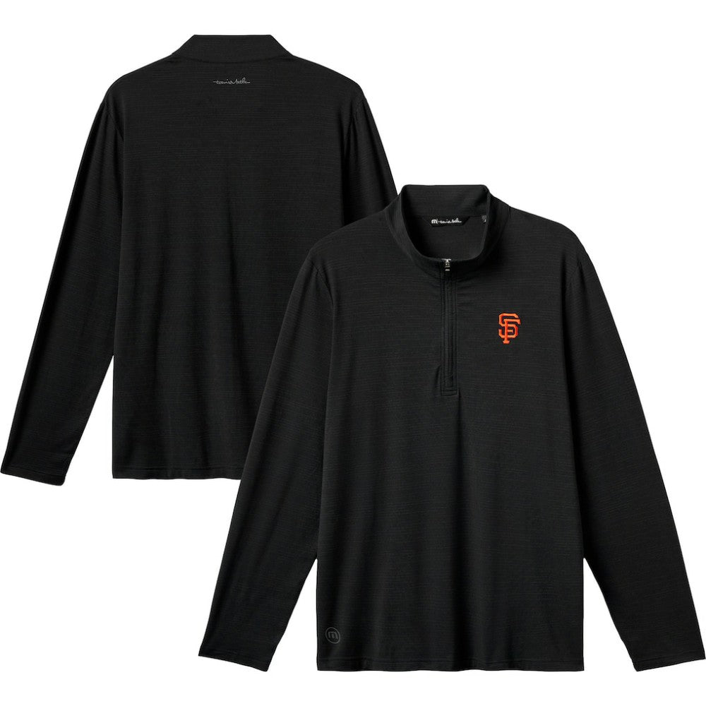 San Francisco Giants TravisMathew The Heater Quarter-Zip Pullover Top - MLB Pullover