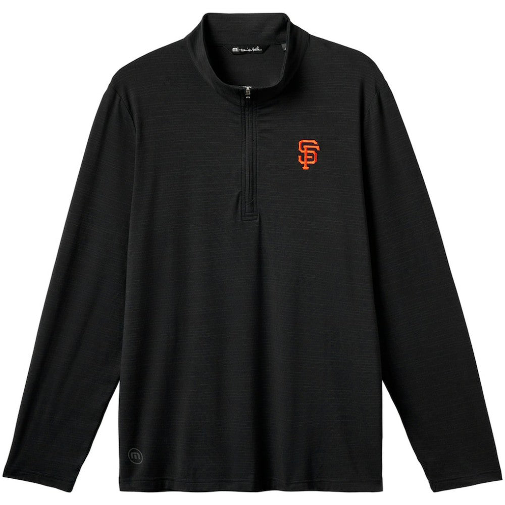 San Francisco Giants TravisMathew The Heater Quarter-Zip Pullover Top - MLB Pullover