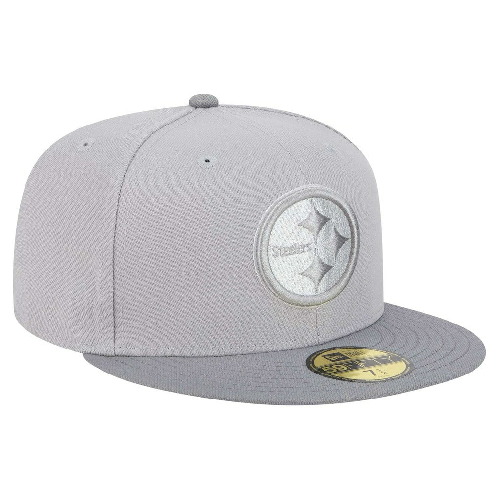 Pittsburgh Steelers Iron Cloud 59FIFTY Fitted Hat | NFL US