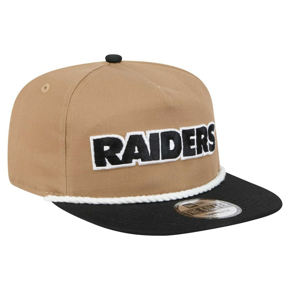 Las Vegas Raiders Desert Golfer Snapback Hat | NFL New