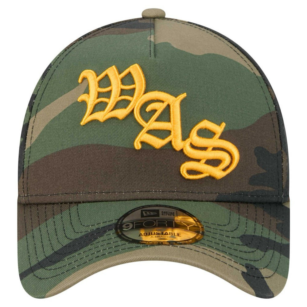 Washington Commanders Mystic Camo A-Frame 9FORTY Adjustable Hat | NFL New
