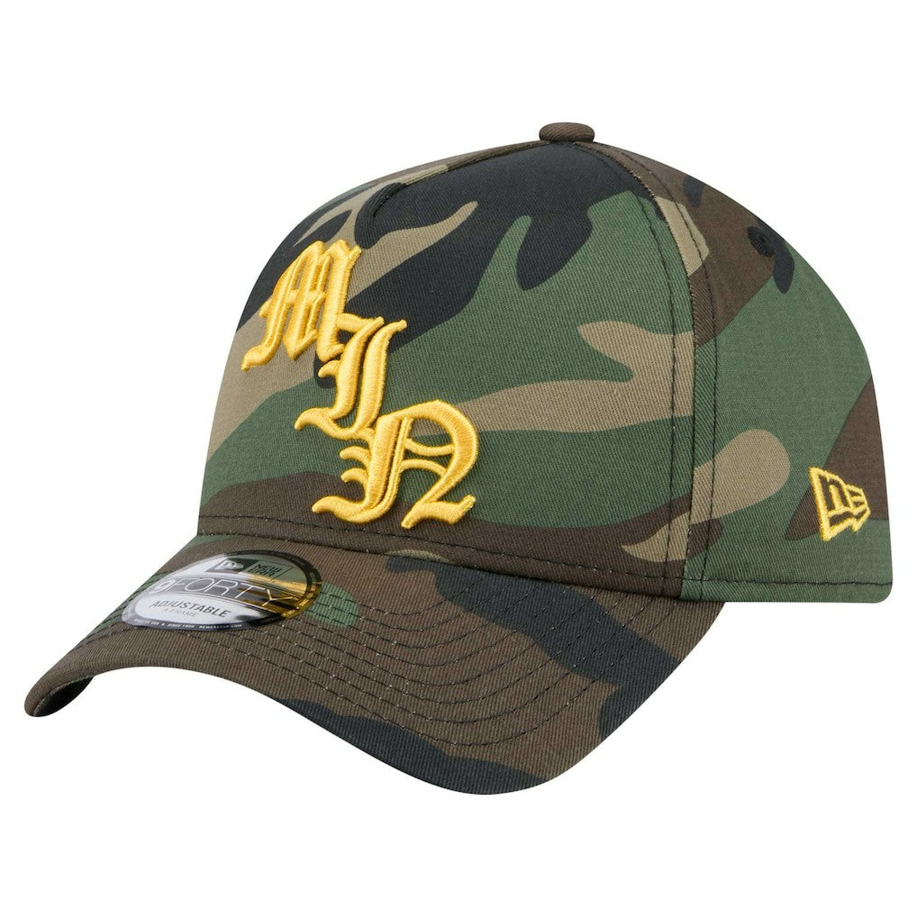 Minnesota Vikings Mystic Camo A-Frame 9FORTY Adjustable Hat | NFL Discount