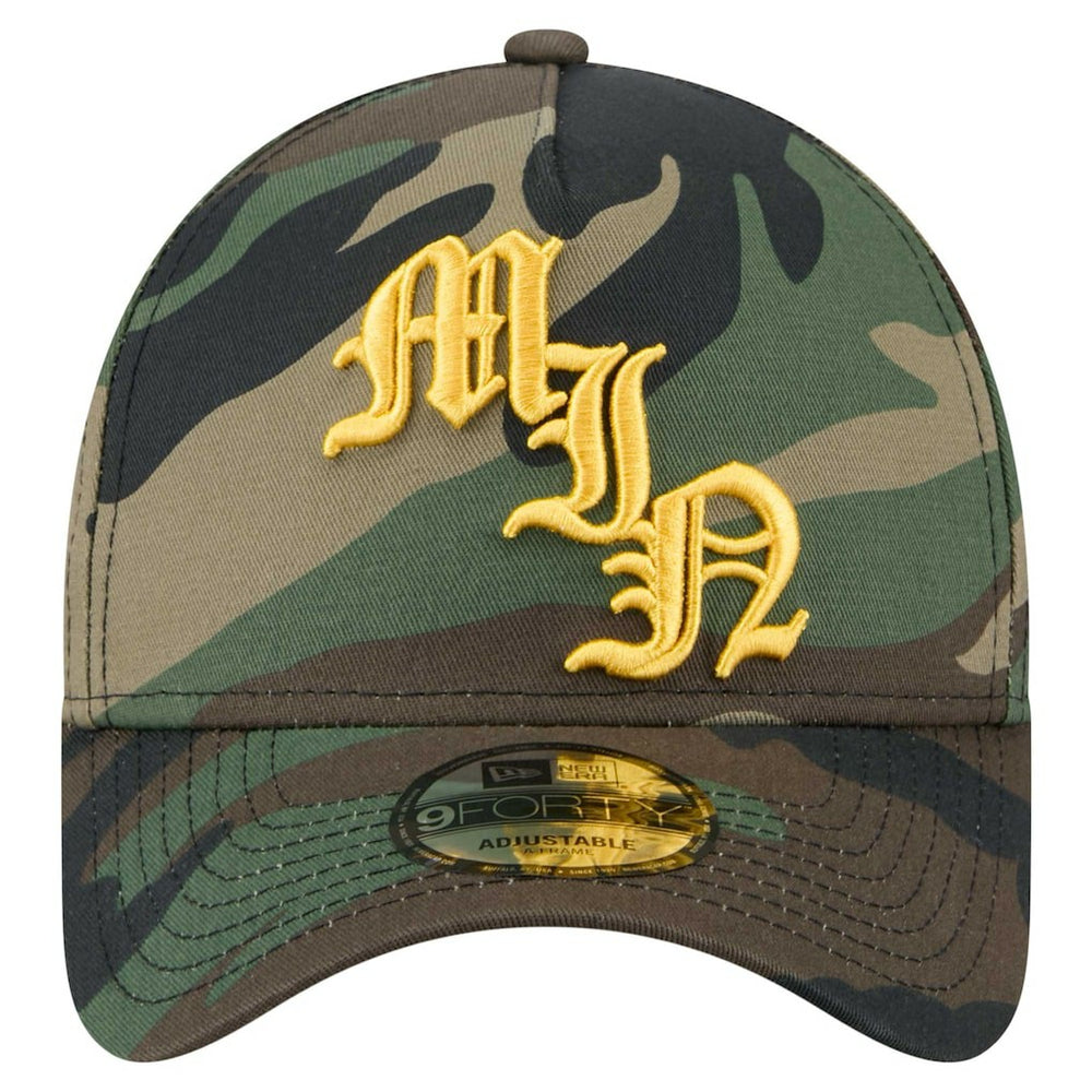 Minnesota Vikings Mystic Camo A-Frame 9FORTY Adjustable Hat | NFL Discount