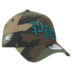 Philadelphia Eagles Mystic Camo A-Frame 9FORTY Adjustable Hat | NFL Discount