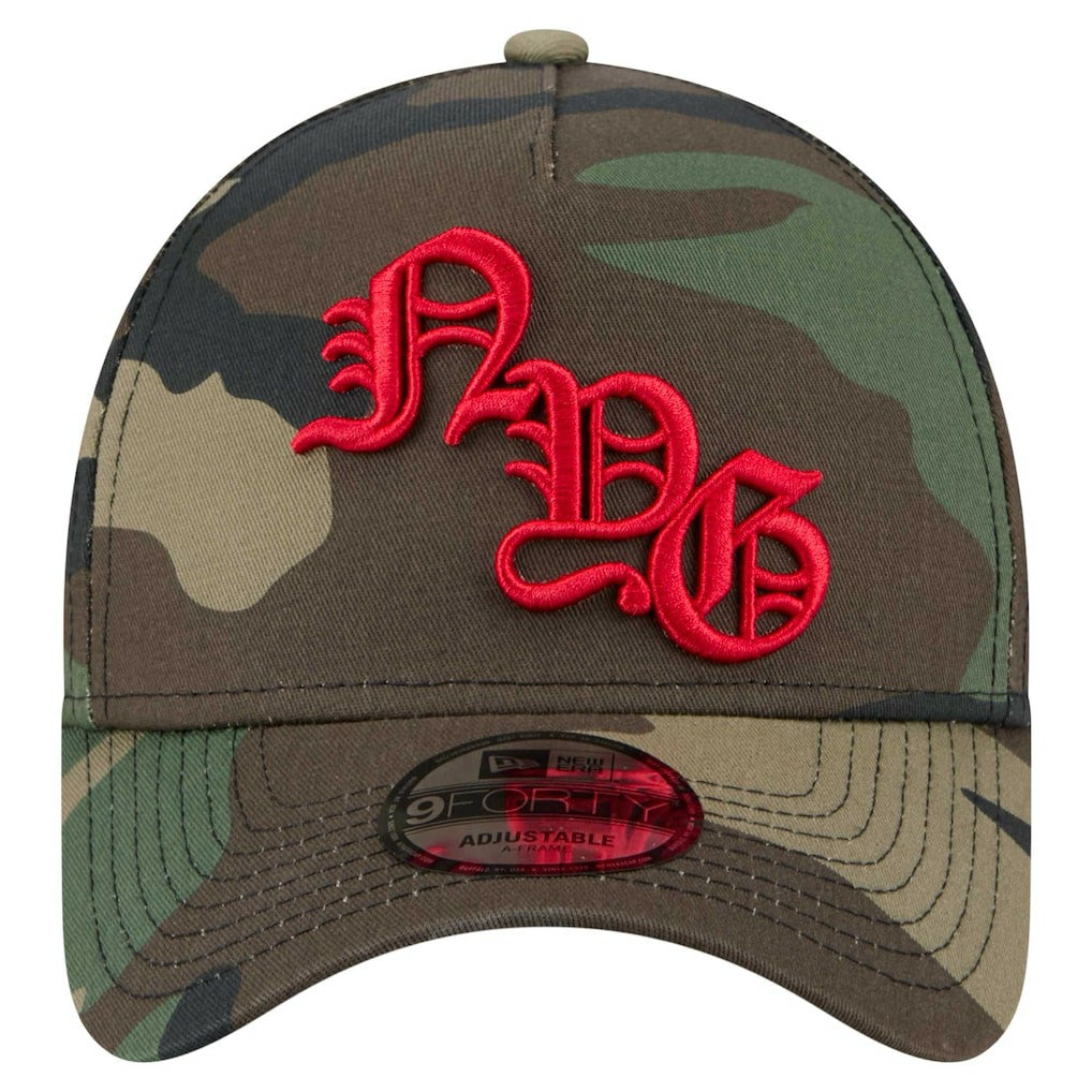 New York Giants Mystic Camo A-Frame 9FORTY Adjustable Hat | NFL New