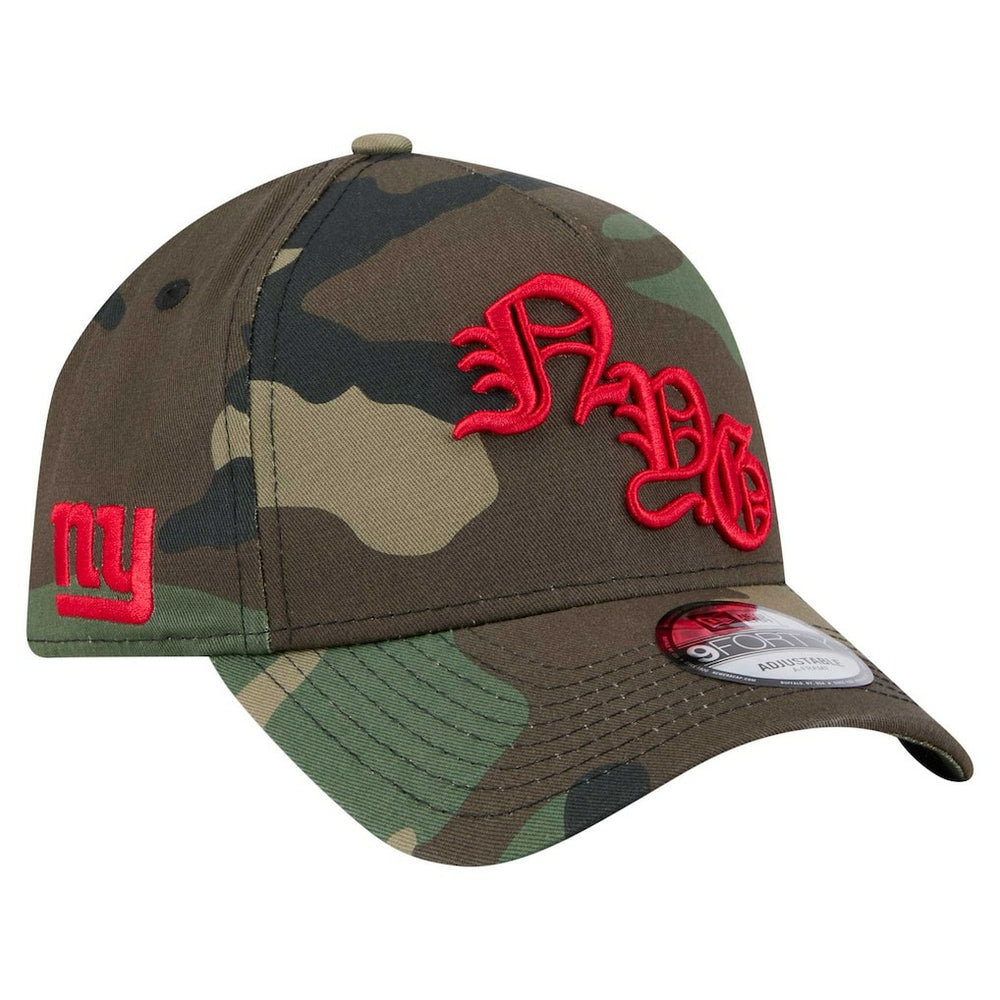 New York Giants Mystic Camo A-Frame 9FORTY Adjustable Hat | NFL New