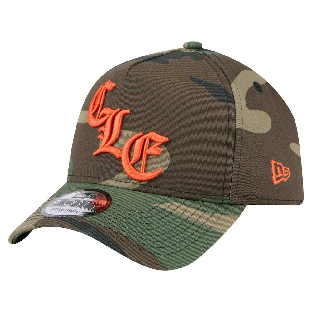 Cleveland Browns Mystic Camo A-Frame 9FORTY Adjustable Hat | NFL On sale