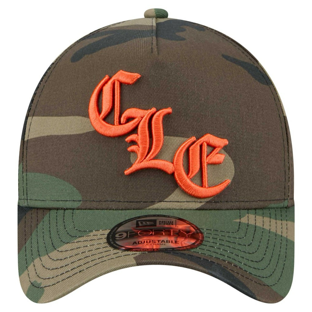 Cleveland Browns Mystic Camo A-Frame 9FORTY Adjustable Hat | NFL On sale