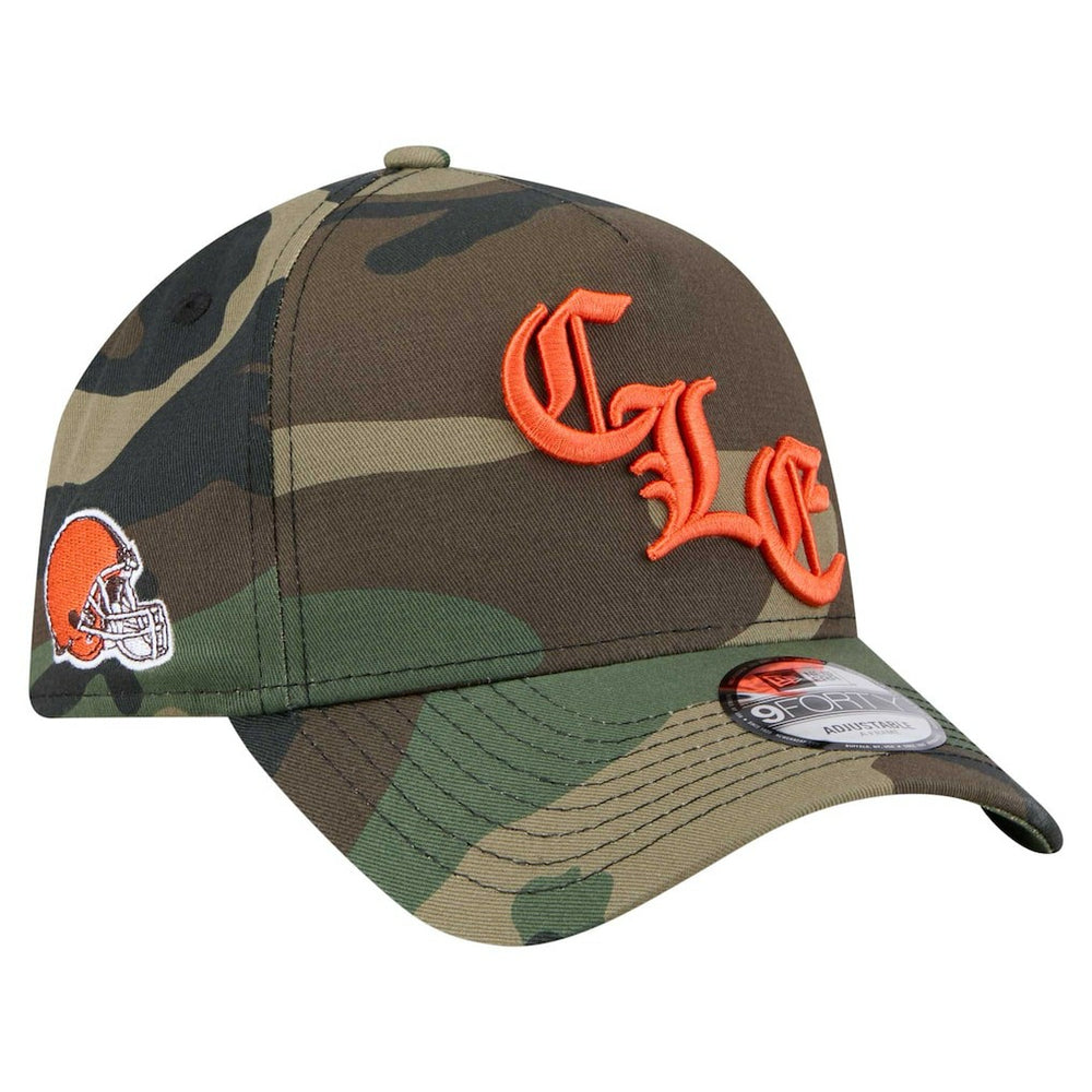 Cleveland Browns Mystic Camo A-Frame 9FORTY Adjustable Hat | NFL On sale
