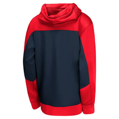 Red/Navy New Orleans Pelicans Youth Authentic On-Court Showtime Performance Full-Zip Hoodie | NBA