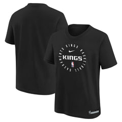 Black Sacramento Kings Youth Practice Legend T-Shirt | NBA