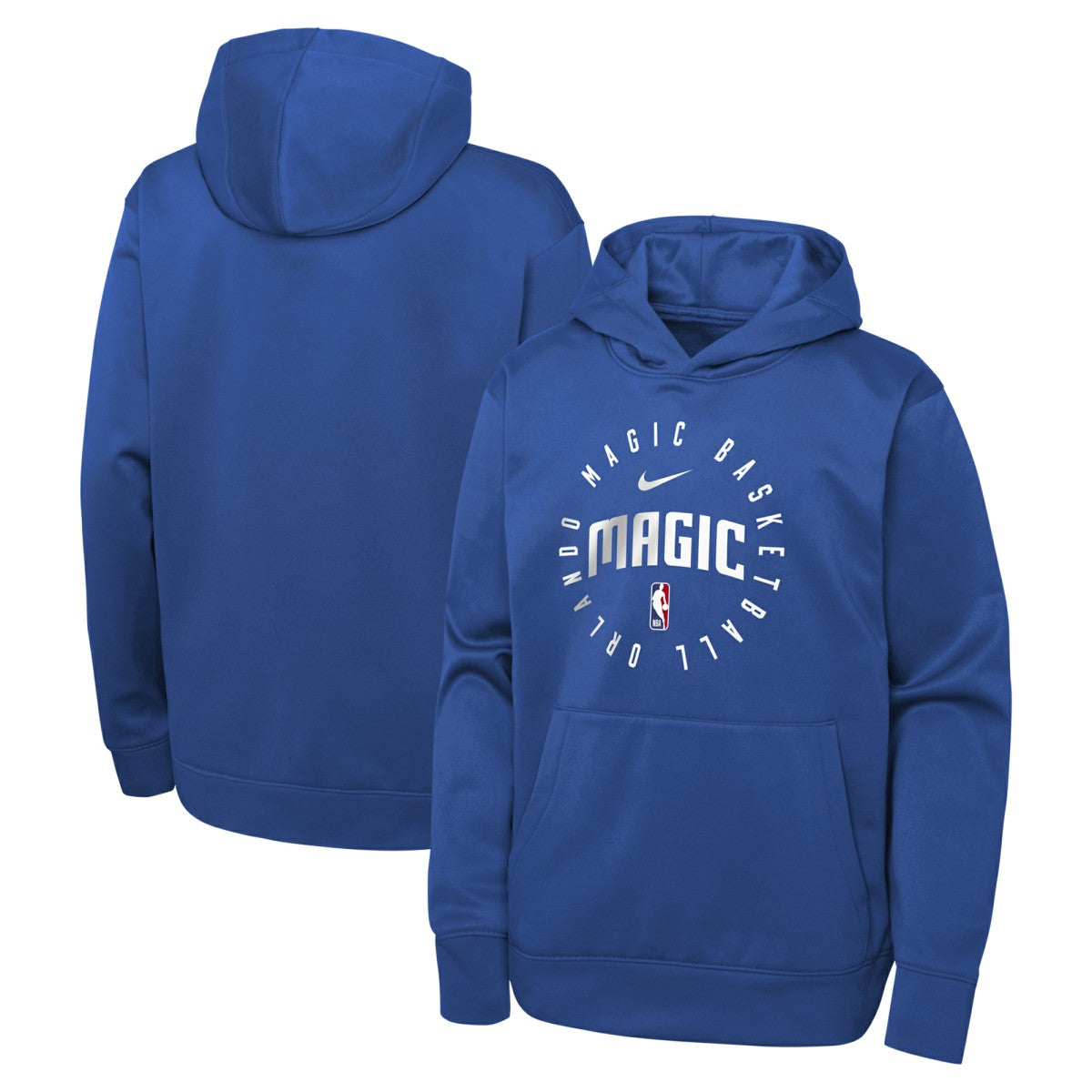 Blue Orlando Magic Youth Performance Practice Spotlight Pullover Hoodie | NBA