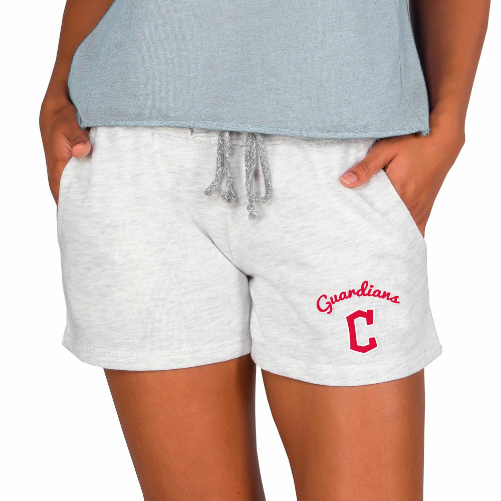 Cleveland Guardians Concepts Sport Women's Mainstream French Terry Tri-Blend Shorts - MLB Shorts