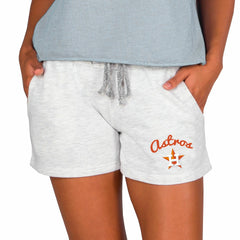 Houston Astros Concepts Sport Women's Mainstream French Terry Tri-Blend Shorts - MLB Shorts
