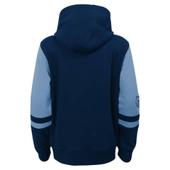 Navy Memphis Grizzlies Preschool Straight To The League Full-Zip Hoodie | NBA