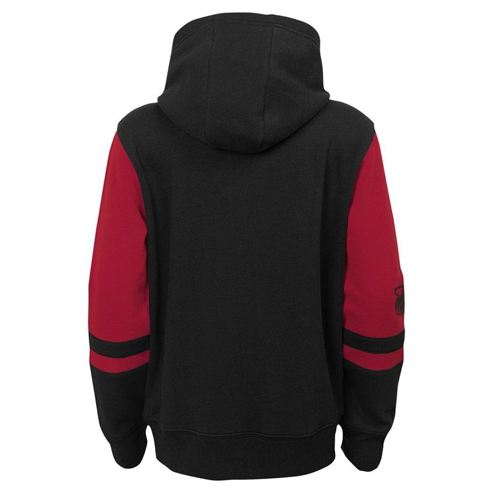 Black Miami Heat Preschool Straight To The League Full-Zip Hoodie | NBA