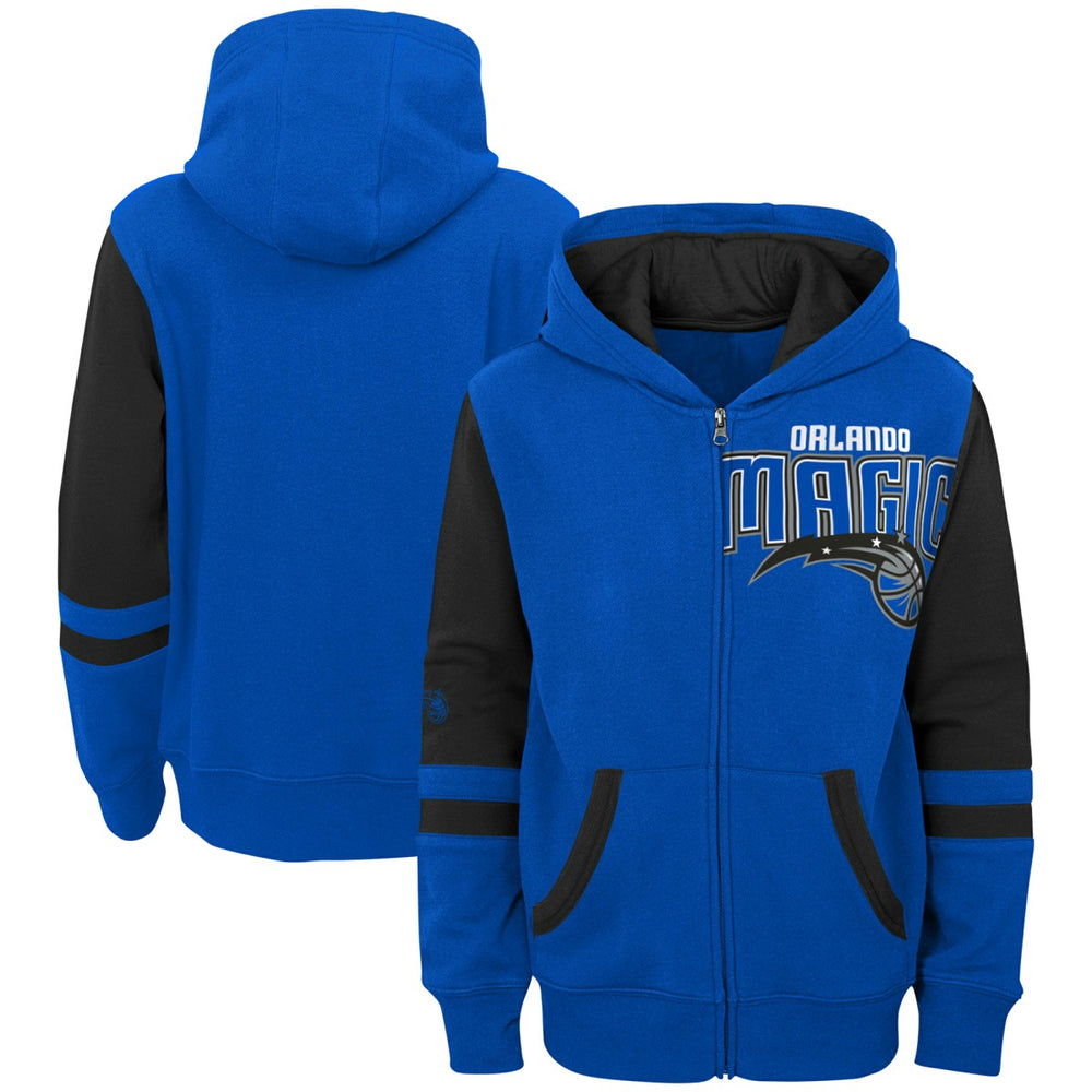 Blue Orlando Magic Preschool Straight To The League Full-Zip Hoodie | NBA