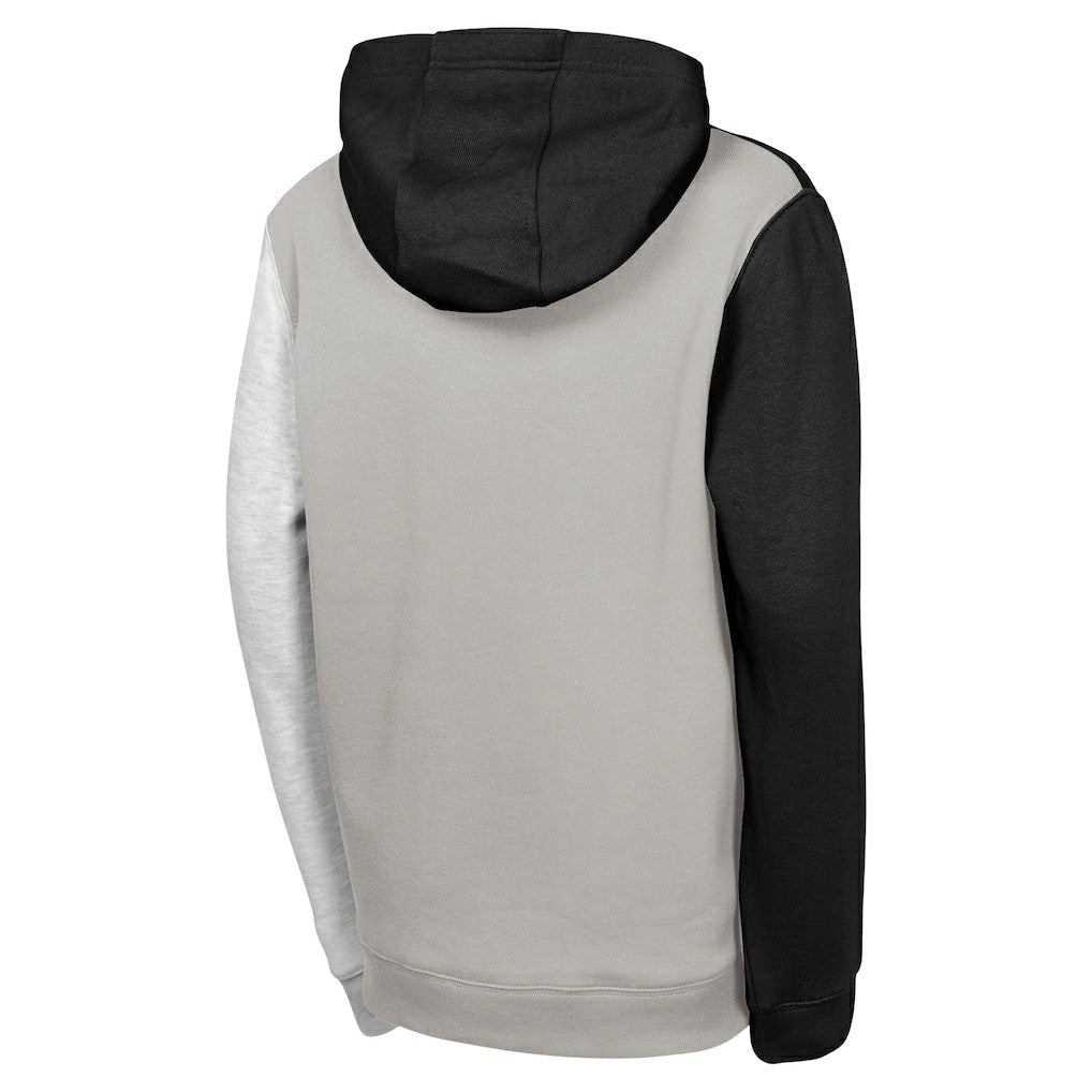 Black Brooklyn Nets Youth Splash Pullover Hoodie | NBA