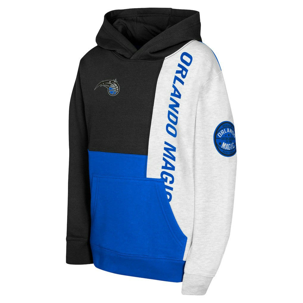 Black Orlando Magic Youth Splash Pullover Hoodie | NBA
