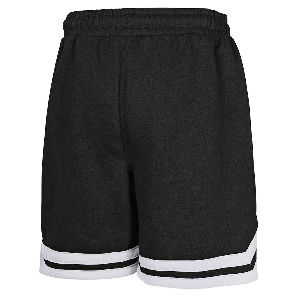 Black Brooklyn Nets Youth Teardrop Fleece Shorts | NBA