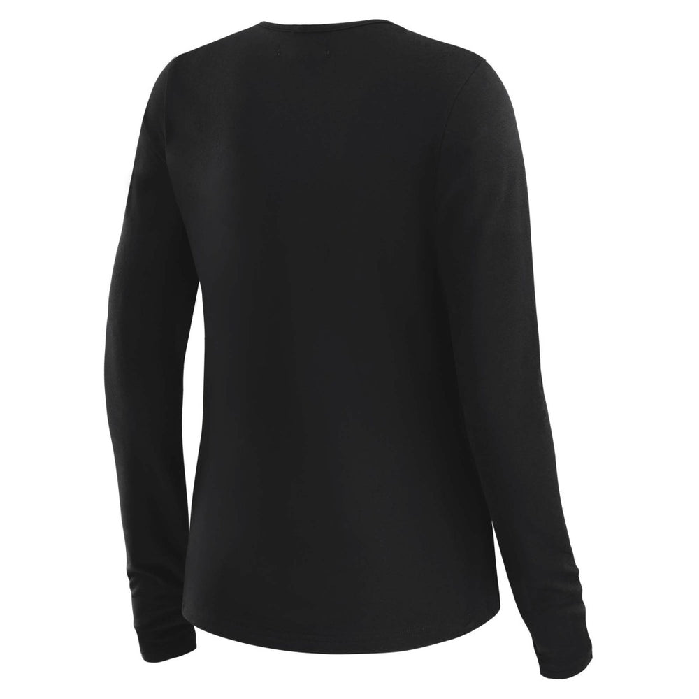 Tampa Bay Buccaneers WEAR by Erin Andrews x Gracie Hunt Women's Mesh Panel Long Sleeve T-Shirt | NFL Hot