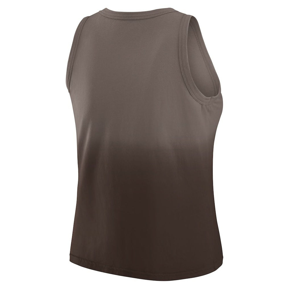 Cleveland Browns WEAR by Erin Andrews x Gracie Hunt Women's Ombre Tank Top | NFL Sale