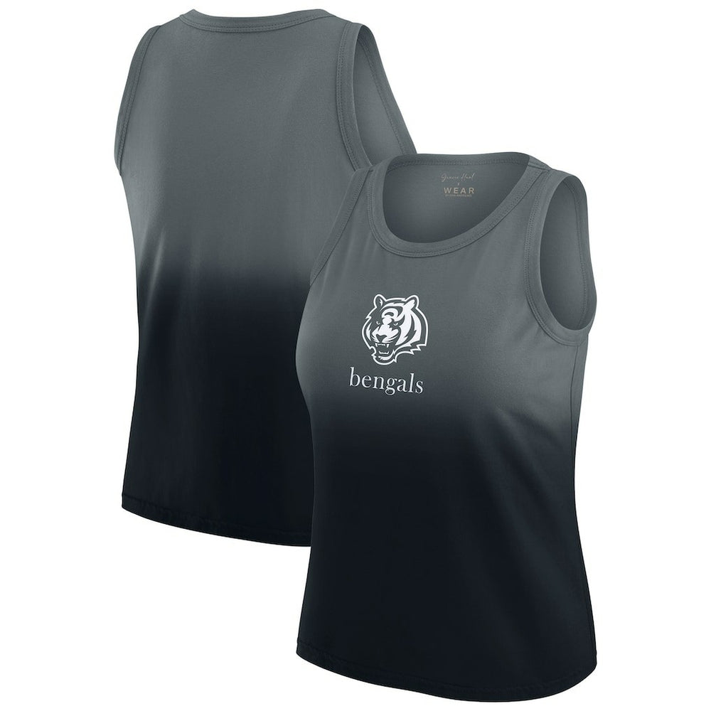 Cincinnati Bengals WEAR by Erin Andrews x Gracie Hunt Women's Ombre Tank Top | NFL Online