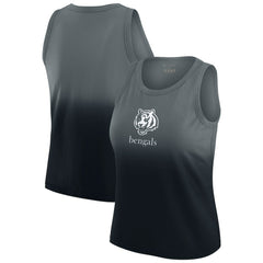 Cincinnati Bengals WEAR by Erin Andrews x Gracie Hunt Women's Ombre Tank Top | NFL Online
