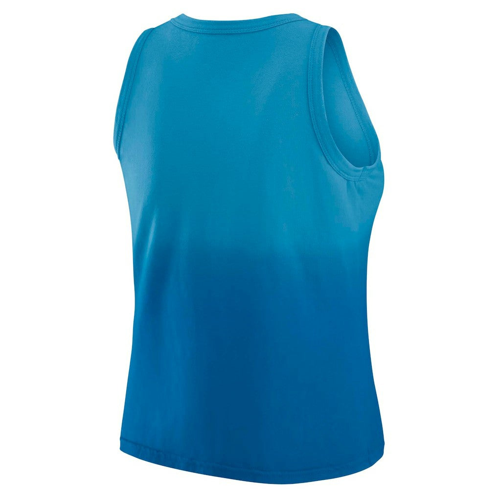 Los Angeles Chargers WEAR by Erin Andrews x Gracie Hunt Women's Ombre Tank Top | NFL US
