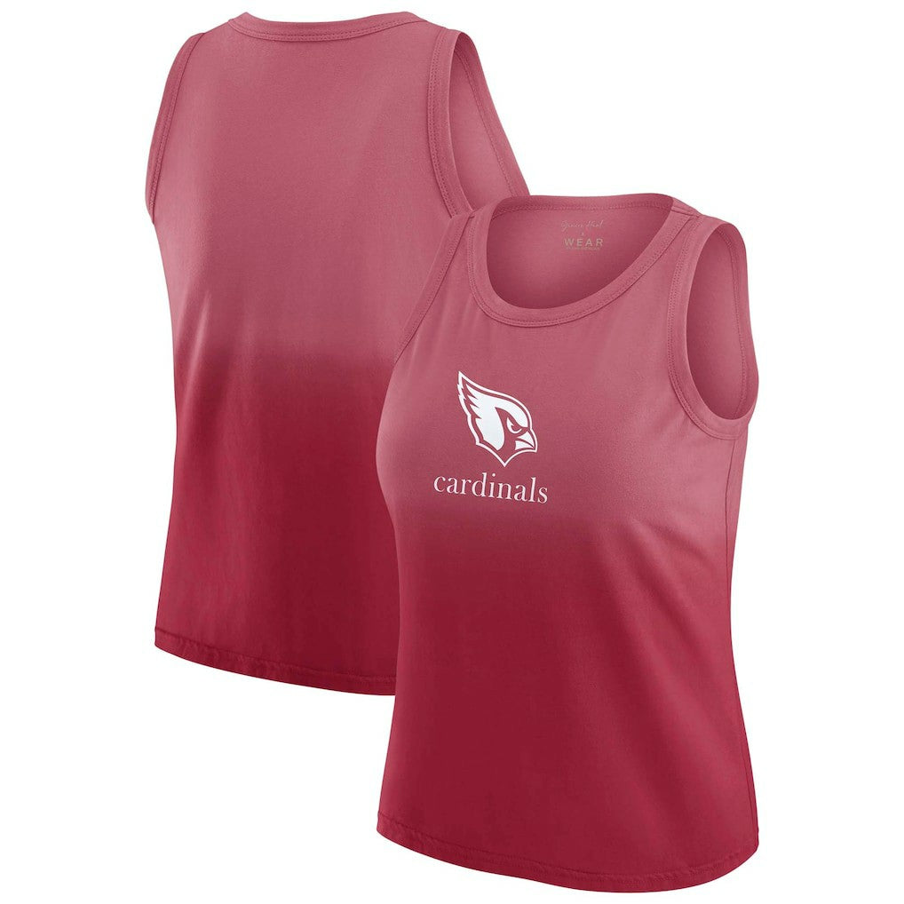 Arizona Cardinals WEAR by Erin Andrews x Gracie Hunt Women's Ombre Tank Top | NFL Sale