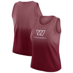Washington Commanders WEAR by Erin Andrews x Gracie Hunt Women's Ombre Tank Top | NFL Online
