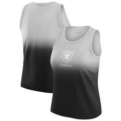 Las Vegas Raiders WEAR by Erin Andrews x Gracie Hunt Women's Ombre Tank Top | NFL Online