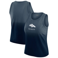Denver Broncos WEAR by Erin Andrews x Gracie Hunt Women's Ombre Tank Top | NFL New