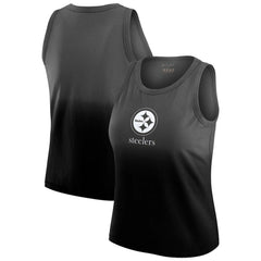 Pittsburgh Steelers WEAR by Erin Andrews x Gracie Hunt Women's Ombre Tank Top | NFL New