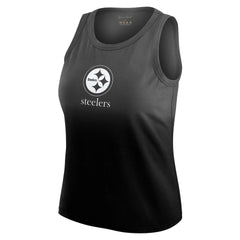 Pittsburgh Steelers WEAR by Erin Andrews x Gracie Hunt Women's Ombre Tank Top | NFL New