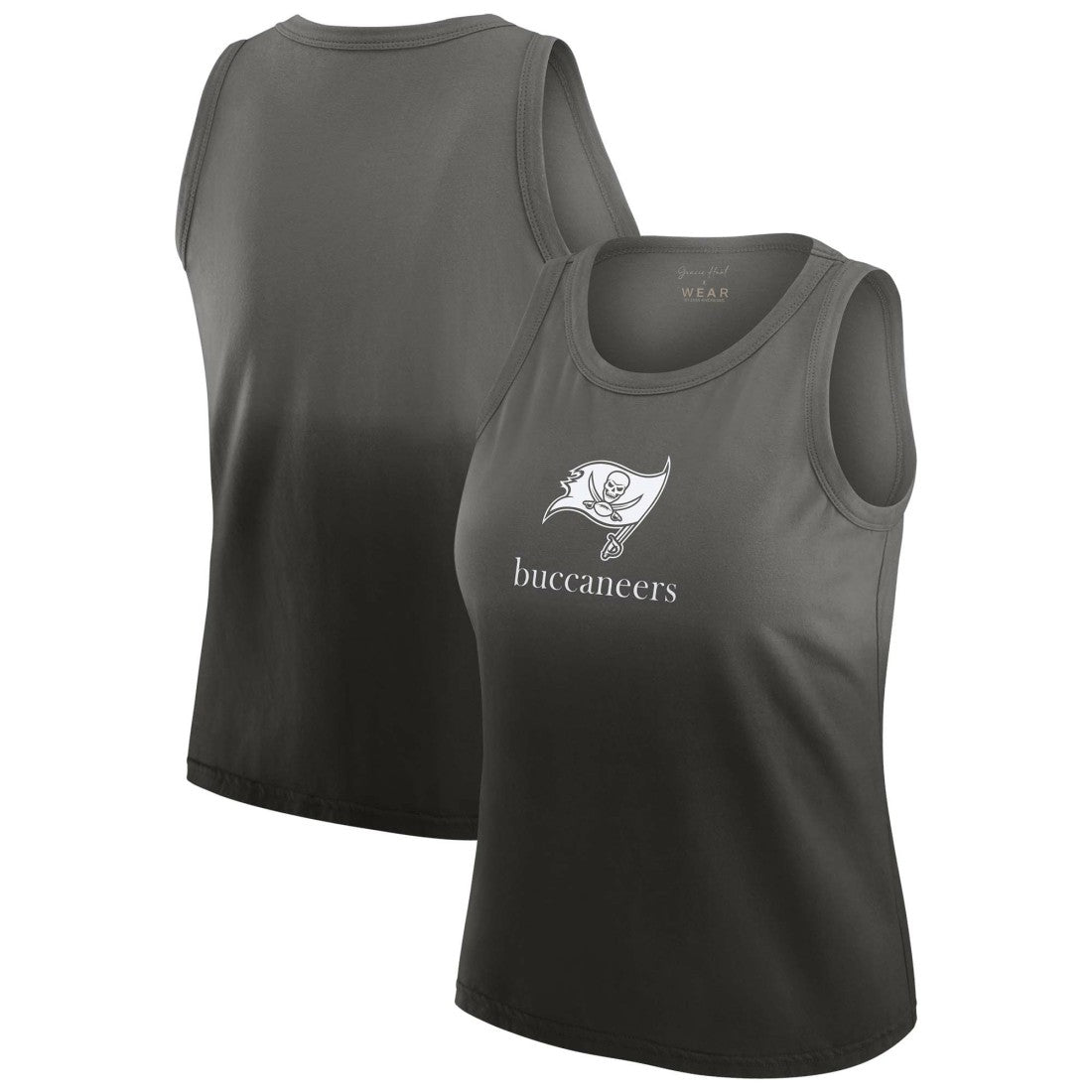 Tampa Bay Buccaneers WEAR by Erin Andrews x Gracie Hunt Women's Ombre Tank Top | NFL On sale