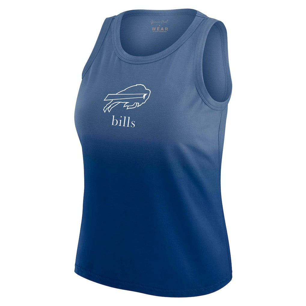 Buffalo Bills WEAR by Erin Andrews x Gracie Hunt Women's Ombre Tank Top | NFL Hot