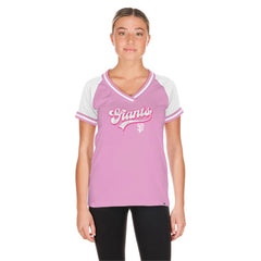 San Francisco Giants New Era Women's Gameday V-Neck T-Shirt - MLB T-shirts