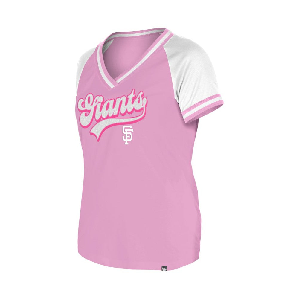 San Francisco Giants New Era Women's Gameday V-Neck T-Shirt - MLB T-shirts