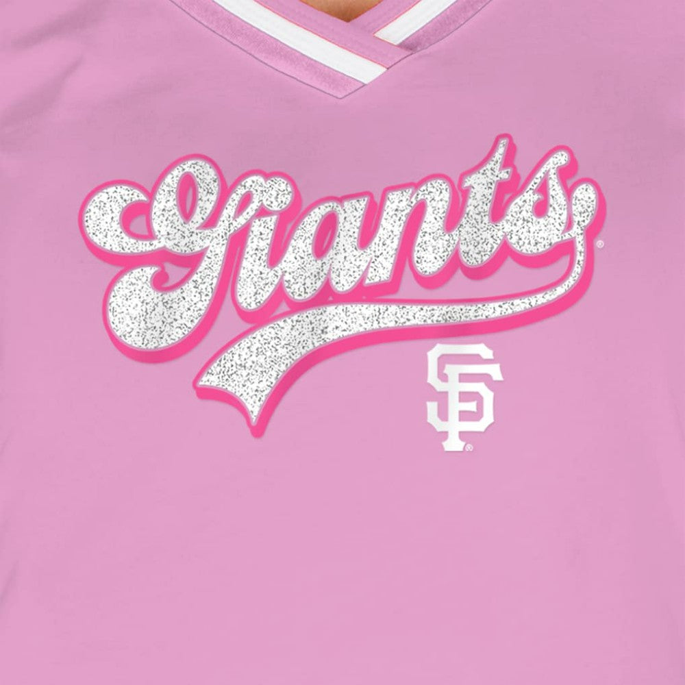 San Francisco Giants New Era Women's Gameday V-Neck T-Shirt - MLB T-shirts