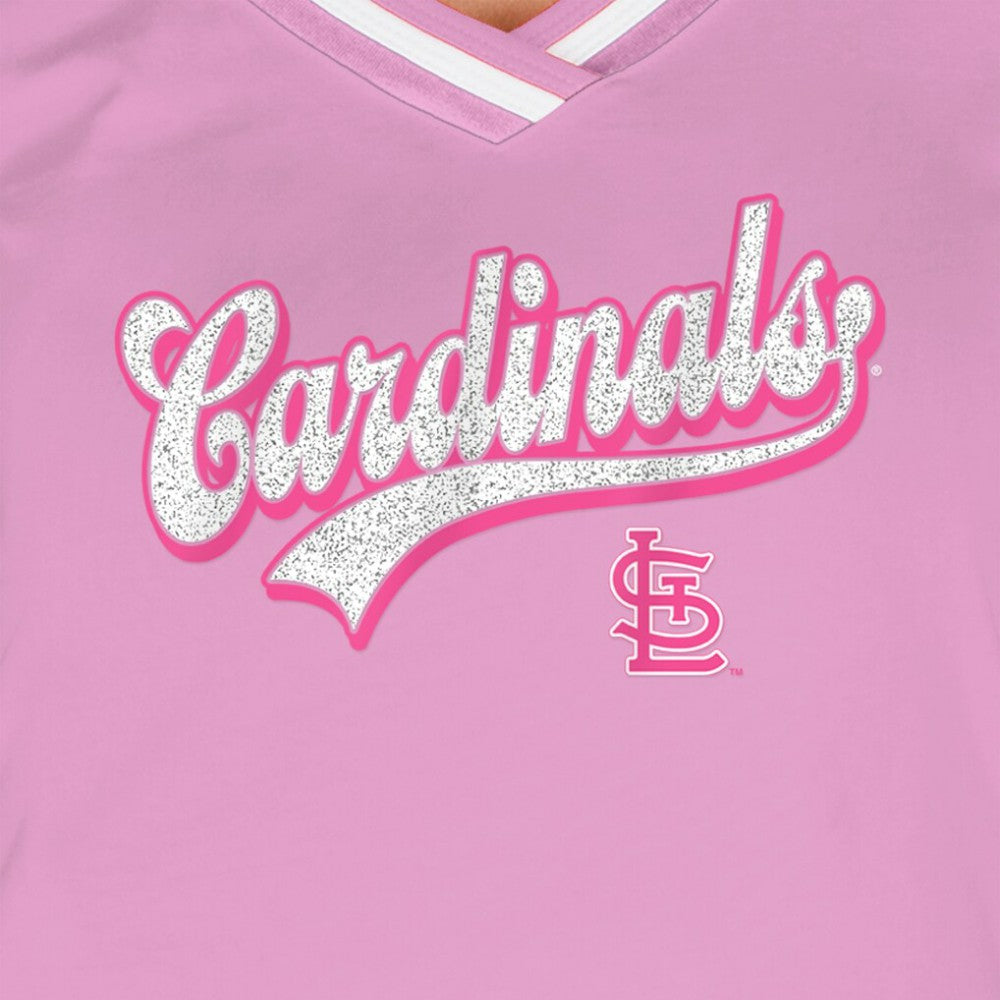 St. Louis Cardinals New Era Women's Gameday V-Neck T-Shirt - MLB T-shirts
