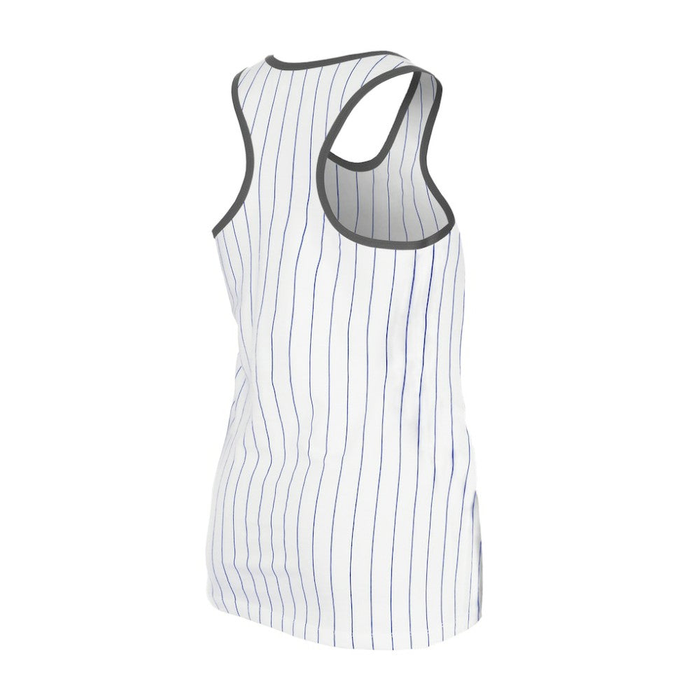 Los Angeles Dodgers New Era Women's Gameday Pinstripe Tank Top - MLB Tanks
