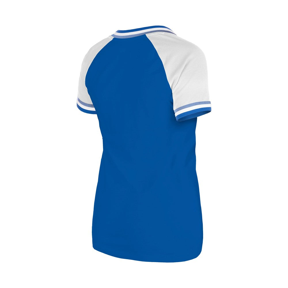 Kansas City Royals New Era Women's Gameday Raglan V-Neck T-Shirt - MLB T-shirts
