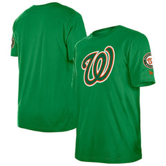 Washington Nationals New Era St. Patrick's Day Shamrock Fill T-Shirt - MLB T-shirts