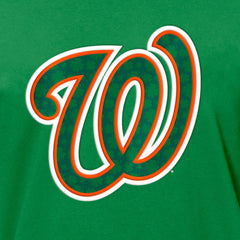 Washington Nationals New Era St. Patrick's Day Shamrock Fill T-Shirt - MLB T-shirts