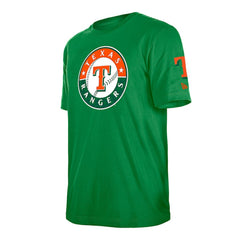 Texas Rangers New Era St. Patrick's Day Shamrock Fill T-Shirt - MLB T-shirts