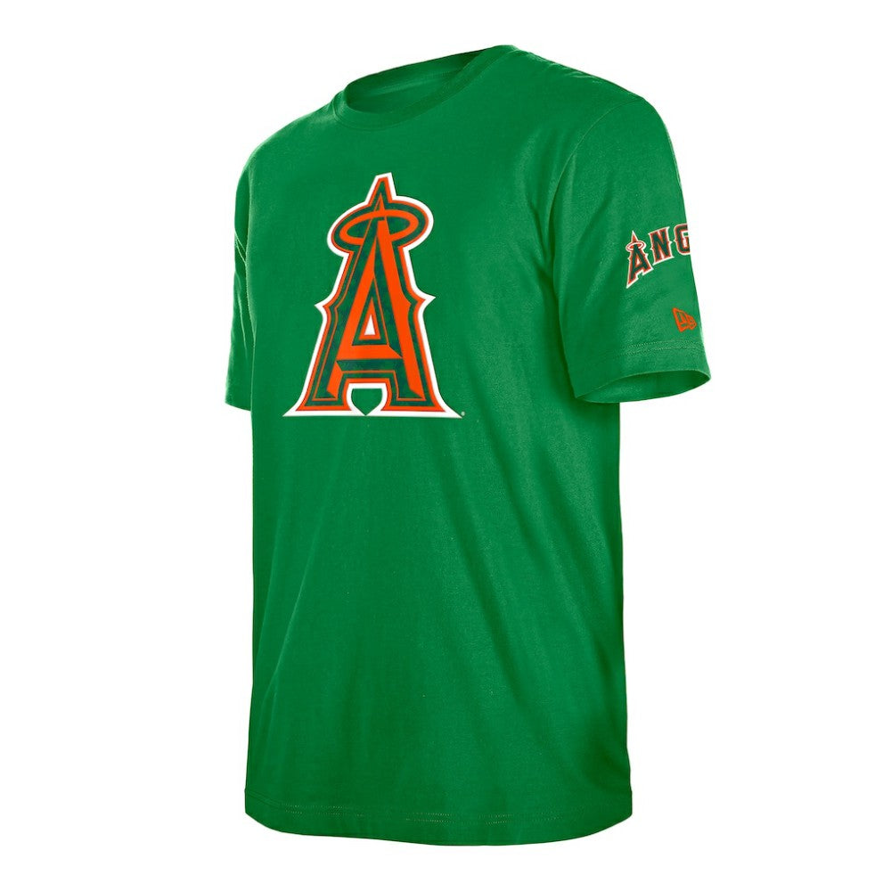 Los Angeles Angels New Era St. Patrick's Day Shamrock Fill T-Shirt - MLB T-shirts