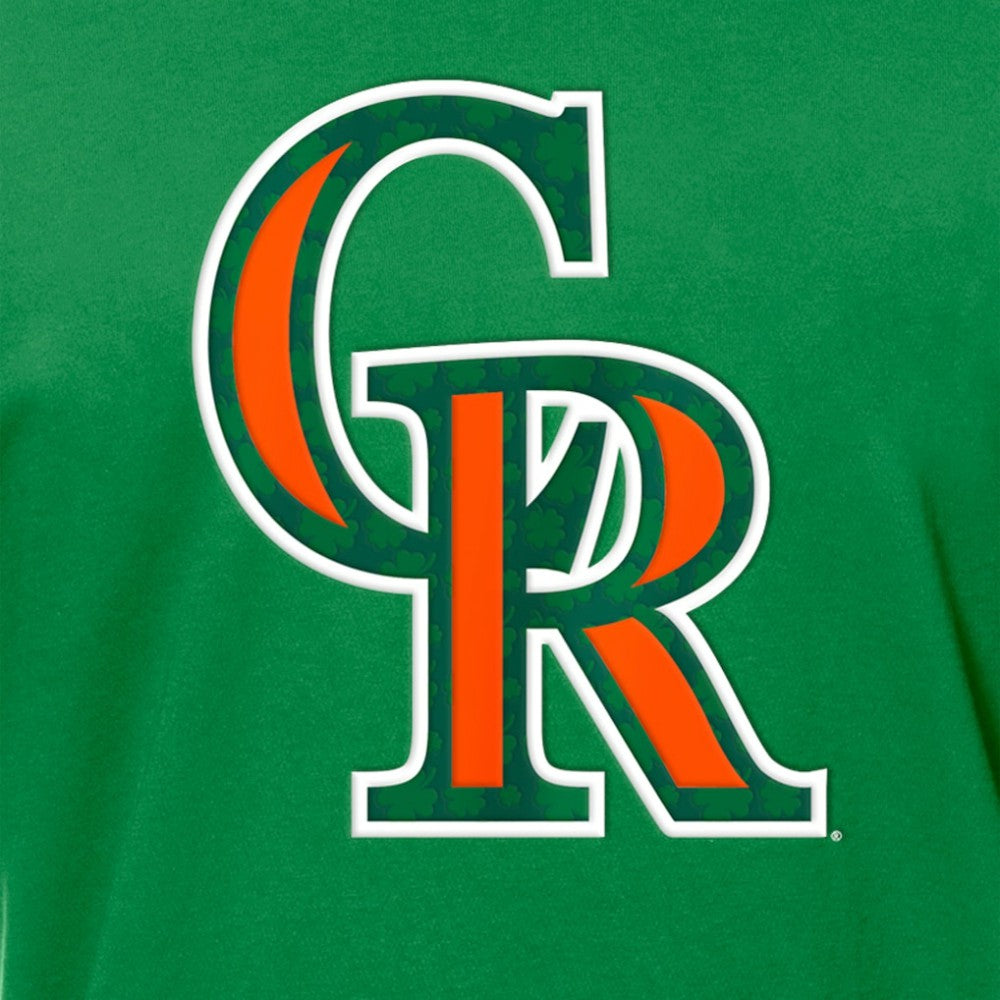 Colorado Rockies New Era St. Patrick's Day Shamrock Fill T-Shirt - MLB T-shirts