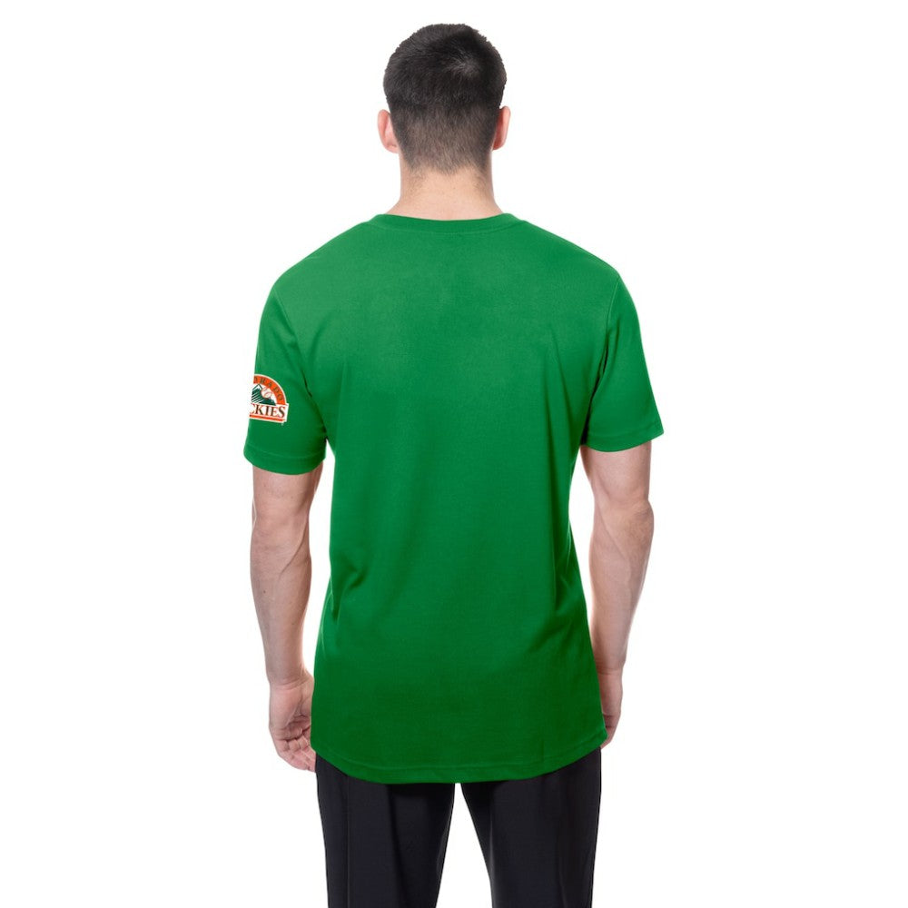 Colorado Rockies New Era St. Patrick's Day Shamrock Fill T-Shirt - MLB T-shirts
