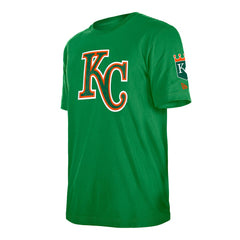 Kansas City Royals New Era St. Patrick's Day Shamrock Fill T-Shirt - MLB T-shirts